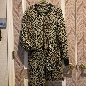 French Jenny Cheetah Onsie